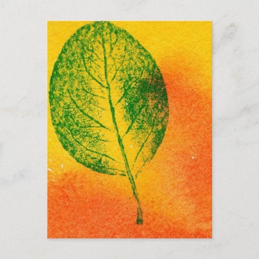 "Spring Apple #4" Landstraßen Postkarte (Vorderseite)