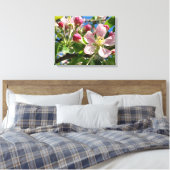Spring Apple Blossoms Leinwanddruck (Insitu (Schlafzimmer))