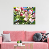 Spring Apple Blossoms Leinwanddruck (Insitu (Wohnzimmer))