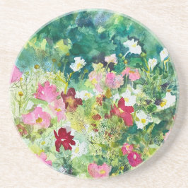 Spring Artistry Cosmos Blume Getränkeuntersetzer