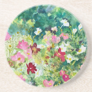 Spring Artistry Cosmos Blume Getränkeuntersetzer