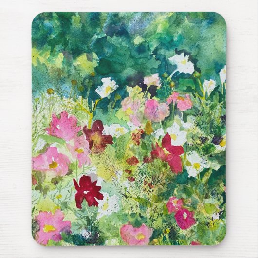 Spring Artistry Cosmos Blume Mousepad (Vorne)