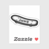 Spring! Aufkleber (Blatt)