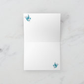 Spring Baby Dusche Danke Karte (Innenseite)