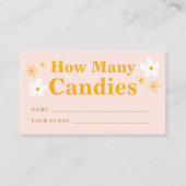 Spring Baby Duschspiel Wie viele Kanadier Begleitkarte (Vorderseite)