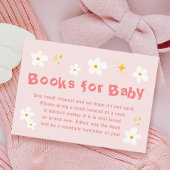 Spring Baby in Bloom Baby Showbook Anfrage Begleitkarte