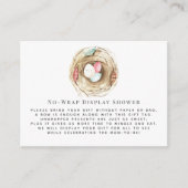 Spring Baby | Keine Wrap Display-Duscheinlage Begleitkarte (Vorderseite)