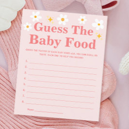 Spring Baby Shooter Game Guess Baby Food Game