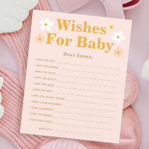 Spring Baby Showgame wünscht sich für Baby