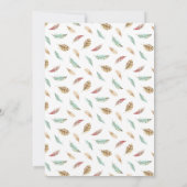 Spring Baby | Über die Hatch Baby Dusche Einladung (Rückseite)