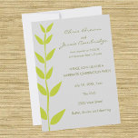 Spring Bamboo Bereits Verheiratete Party Einladung<br><div class="desc">Post Hochzeitsempfang einladen mit Frühlingsbambusdesign und Ihren eigenen Text. Fügen Sie auf der anderen Seite ein Foto hinzu, wenn Sie möchten. Wenn Sie eine Hochzeit in Urlaubsort oder eine Strandhochzeit abgeschlossen haben und die Hochzeitsfeier später werfen, passen Sie diese personalisierte Foto-Einladung für Ihre Veranstaltung an. Bitte kontaktieren Sie den unten...</div>