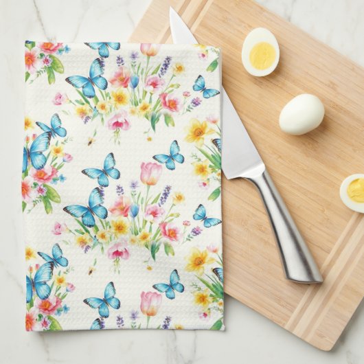 Spring Beauty Geschirrtuch (Viertel Falte)