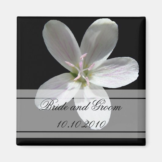 Spring Beauty Save the Date Magnet (Vorne)