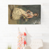 Spring Beauty (von Raimundo de Madrazo y Garreta) Banner (Insitu)