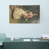 Spring Beauty (von Raimundo de Madrazo y Garreta) Banner (Messeveranstaltung)