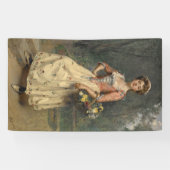 Spring Beauty (von Raimundo de Madrazo y Garreta) Banner (Horizontal)