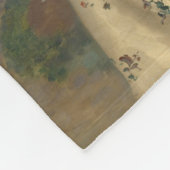 Spring Beauty (von Raimundo de Madrazo y Garreta) Fleecedecke (Ecke)