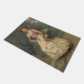 Spring Beauty (von Raimundo de Madrazo y Garreta) Fußmatte (Schrägansicht)