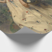 Spring Beauty (von Raimundo de Madrazo y Garreta) Geschenkpapier (Ecke)