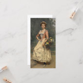 Spring Beauty (von Raimundo de Madrazo y Garreta) Karte (Vorderseite/Rückseite Beispiel)