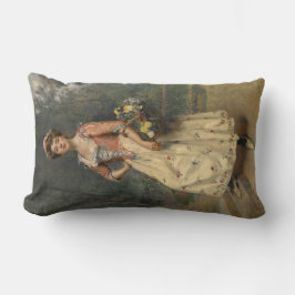 Spring Beauty (von Raimundo de Madrazo y Garreta) Lendenkissen