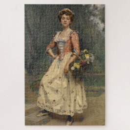 Spring Beauty (von Raimundo de Madrazo y Garreta) Puzzle