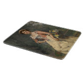 Spring Beauty (von Raimundo de Madrazo y Garreta) Schneidebrett (Ecke)