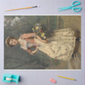 Spring Beauty (von Raimundo de Madrazo y Garreta) Seidenpapier (Basteln)