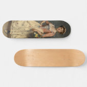 Spring Beauty (von Raimundo de Madrazo y Garreta) Skateboard (Horizontal)