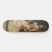Spring Beauty (von Raimundo de Madrazo y Garreta) Skateboard (Horizontal)