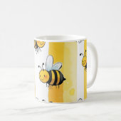 Spring,Bee,Kids Friendly,mug Kaffeetasse (VorderseiteRechts)