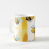 Spring,Bee,Kids Friendly,mug Kaffeetasse (Vorderseite Links)