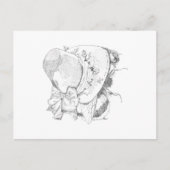 Spring Bee Postcard Postkarte (Vorderseite)