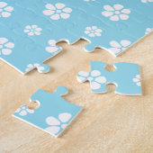 Spring Bichon Frise Hund mit Blume - Niedlich Puzzle (Seite)