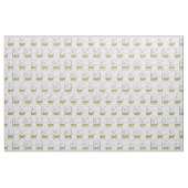 Spring Bichon Frise Hund mit Blume - Niedlich Stoff (Yard (91,4 cm))