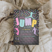Spring Birthday, Jumping Party Einladung