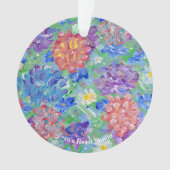 Spring Bling Ornaments Ornament (Vorderseite)