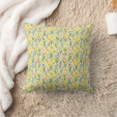 Spring Bloom Burst Pattern Kissen (Decke)