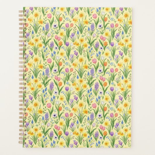Spring Bloom Burst Pattern Planer (Vorderseite)