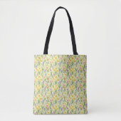 Spring Bloom Burst Pattern Tasche (Vorderseite)