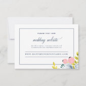 SPRING BLOOM FLORAL Website-Karte (Vorderseite)