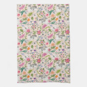 Spring Bloom Garden Bunny Butterfisch Ostern Geschirrtuch (Vertikal)