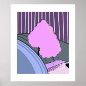 Spring Bloom – Minimal Seasonal Poster by Sklines (Vorne)