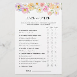 Spring Blossom Brautparty über unter Spiel