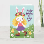 Spring Blossom Character Card Karte (Vorderseite)