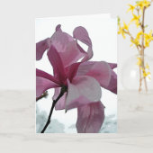 Spring Blossom Karte (Gelbe Blume)