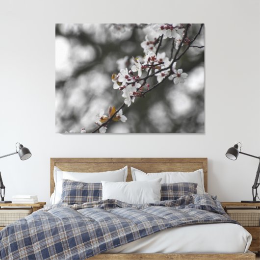 Spring Blossom Leinwanddruck (Insitu (Schlafzimmer))