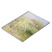 Spring Blossom Orchard Impressionist Notebook Notizblock (Linke Seite)