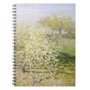 Spring Blossom Orchard Impressionist Notebook Notizblock