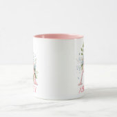 Spring Blossom Personalisierter Buchstabe A - Indi Tasse (Zentrum)